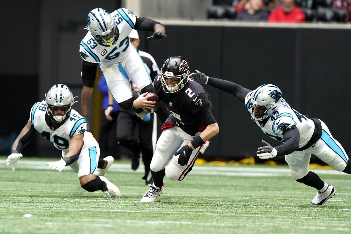 Ryan endures one of his least productive games with Falcons - The