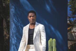 Los Angeles, CA - April 15: Actor David Oyelowo, who stars in "Lawmen: Bass Reeves" (Jason Armond / Los Angeles Times)