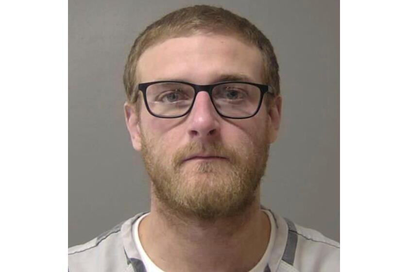 FILE - This booking photo provided by the Macon County, Ill., Jail in January 2025, shows Sean Grayson, a former Sangamon County Sheriff's deputy who is charged with first-degree murder in the shooting death of Sonya Massey on July 6, 2024, in Springfield, Ill. (Macon County Jail via AP, File)