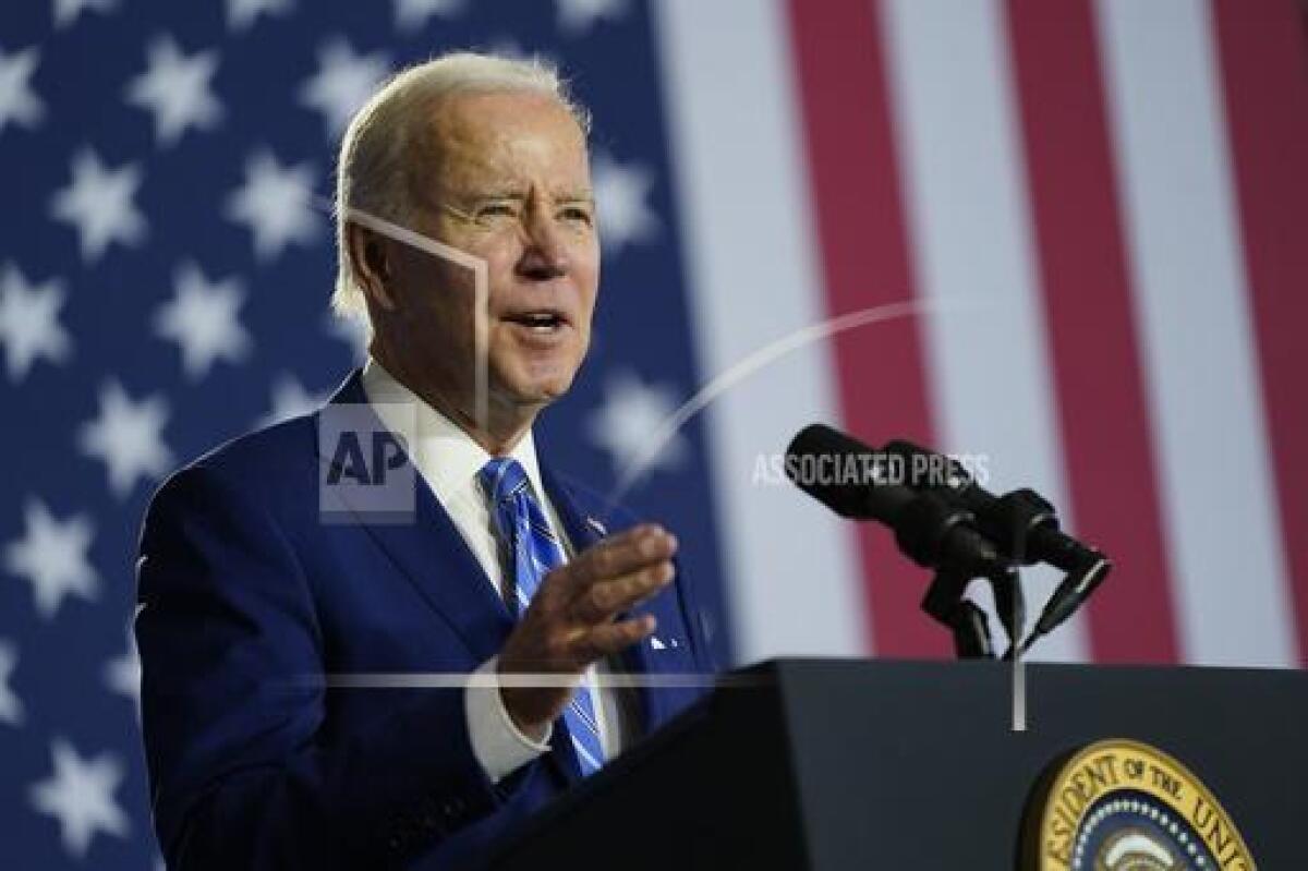 En esta imagen de archivo, el presidente de Estados Unidos, Joe Biden, 