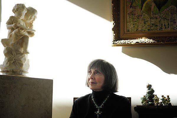 Author Anne Rice is looking to downsize from her 10,000 square foot luxury house in Rancho Mirage, Calif., to a smaller, more manageable property.