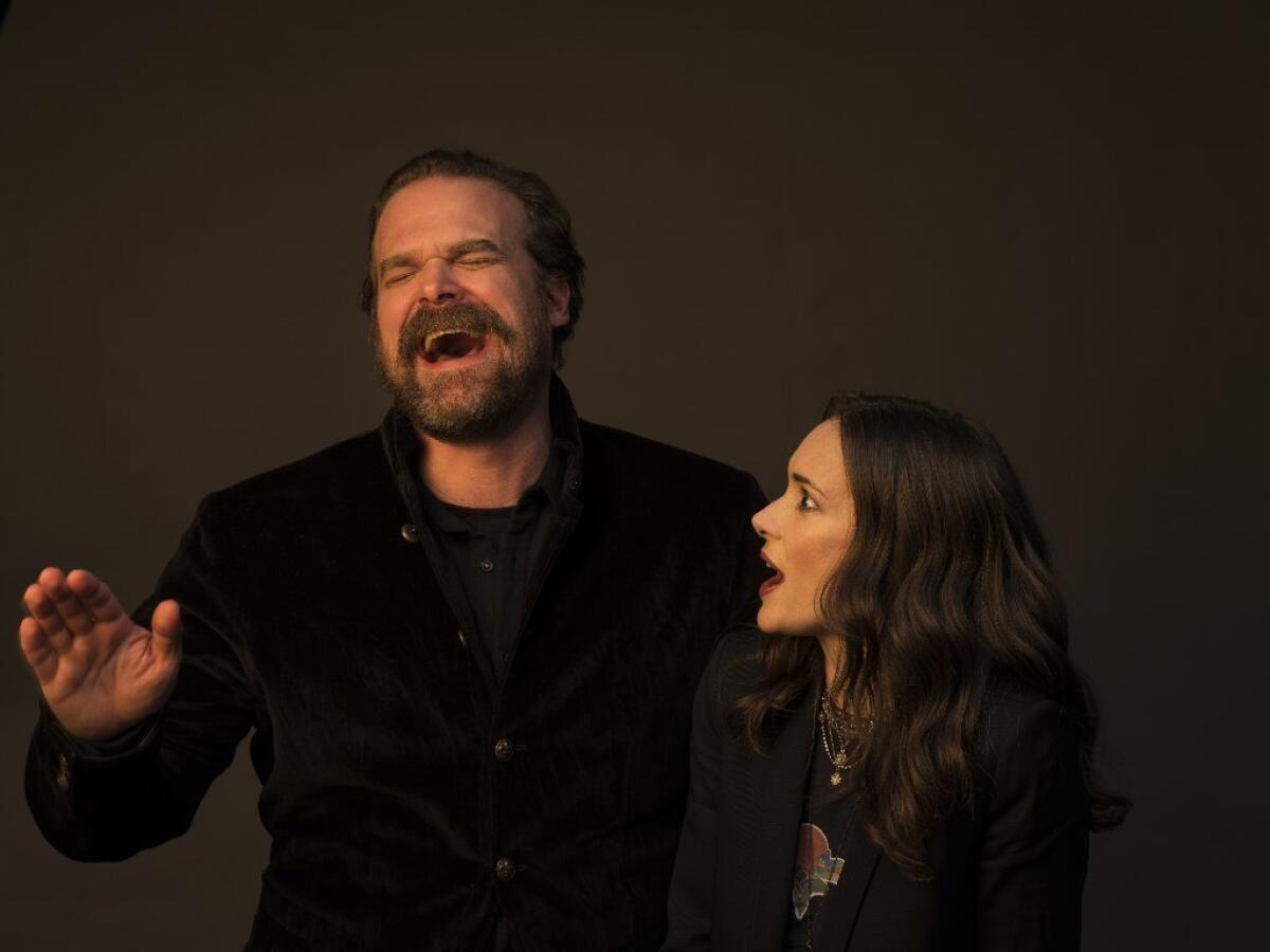 It's just kind of epic': Revisit when David Harbour revealed his Stranger  Things co-star Winona Ryder would point out 'historical mistakes' in the  show