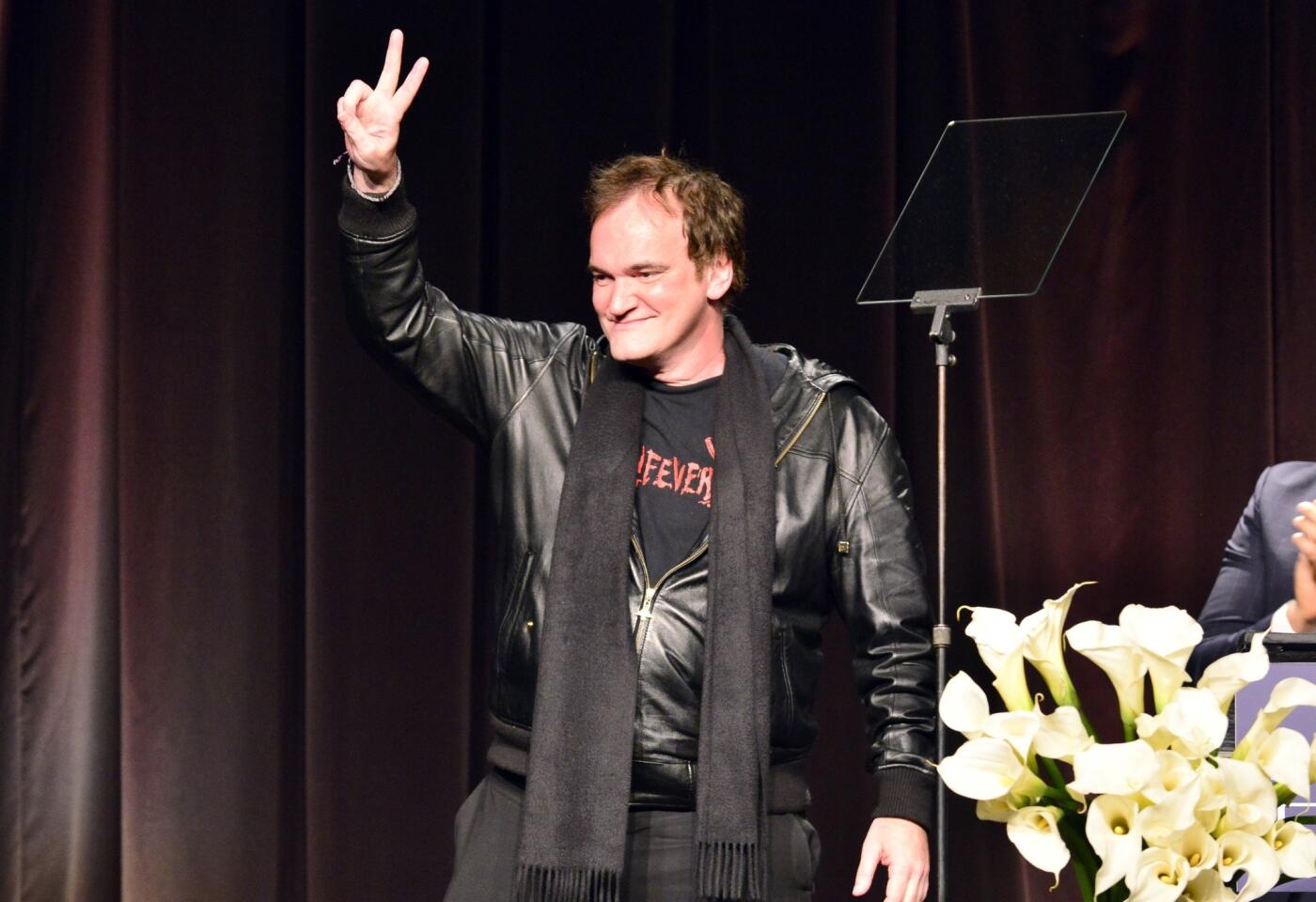 Quentin Tarantino tables 'The Hateful Eight' after script leak