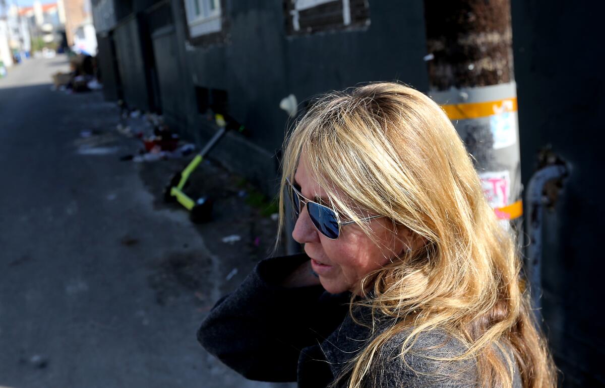 Cari Bjelejac said the homeless problem in Venice Beach remains unfinished business. 
