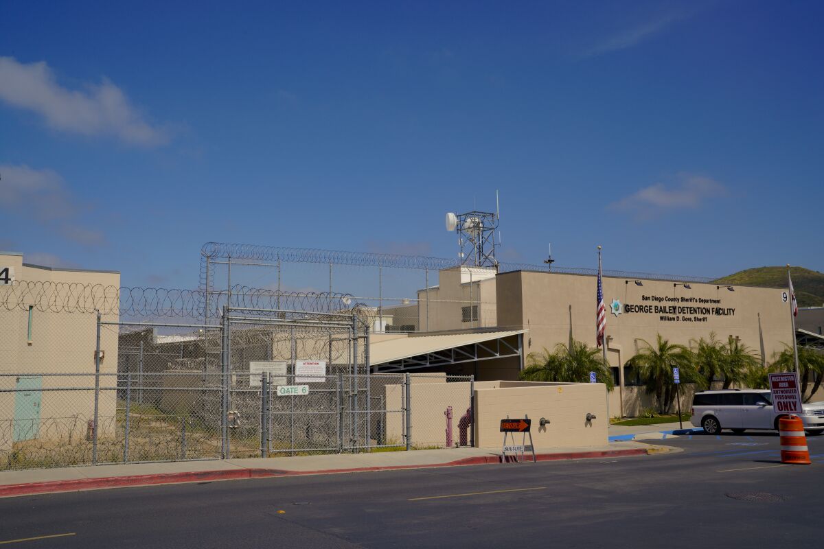 George Bailey Detention Center in Otay Mesa, San Diego.