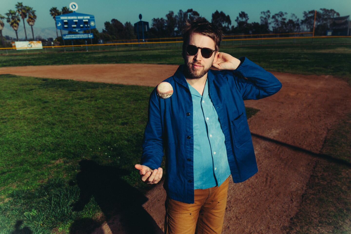 Carson Backlund Carson Lund captures a chatty style of baseball for 'Eephus' - Los ...