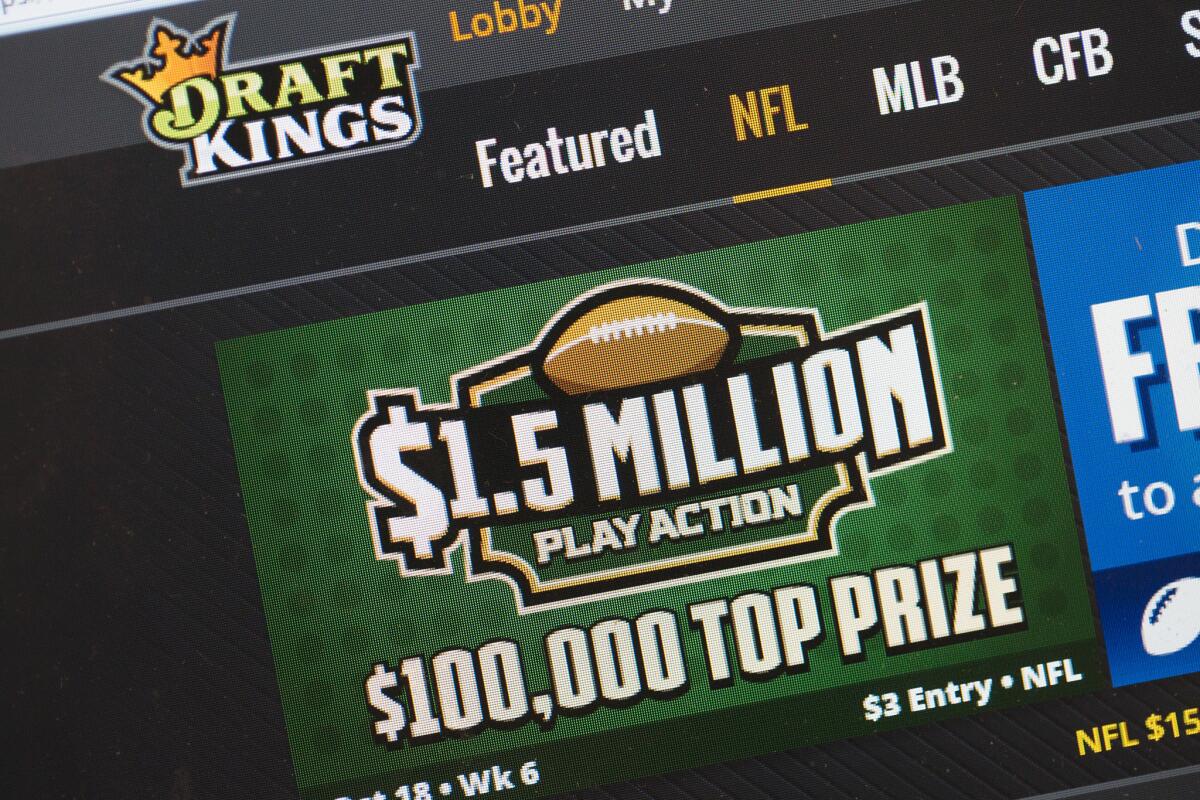 The daily fantasy sports website DraftKings is one of the many fast-growing online gaming businesses.
