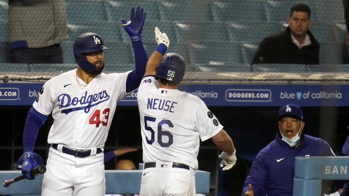 Dodgers keep rolling with 6-1 win against Mariners, one day after winning  NL West - The San Diego Union-Tribune
