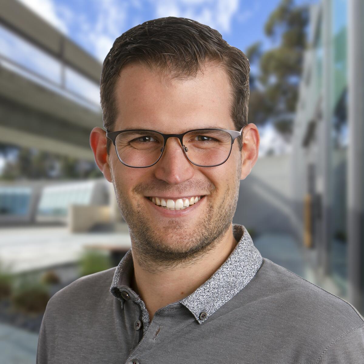 Michael Erb will speak as part of the Scripps Research Front Row Lecture Series online Wednesday, Oct. 14.