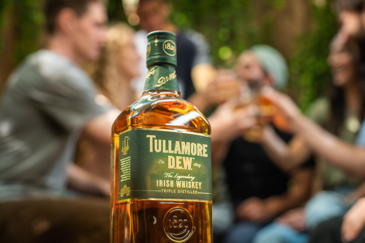 Bottle of Tullamore D.E.W.