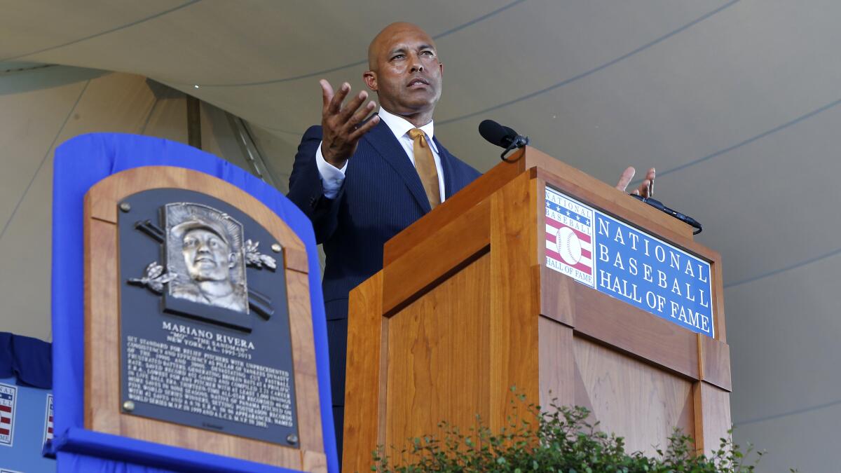 Mariano Rivera Hall of Fame Sculpture