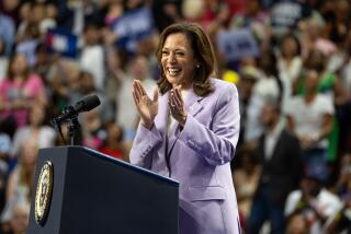 Las Vegas, NV - August 10: Vice President Kamala Harris and Governor Tim Walz Campaign Rally in Las Vegas on Saturday, Aug. 10, 2024 in Las Vegas, NV. (Jason Armond / Los Angeles Times)