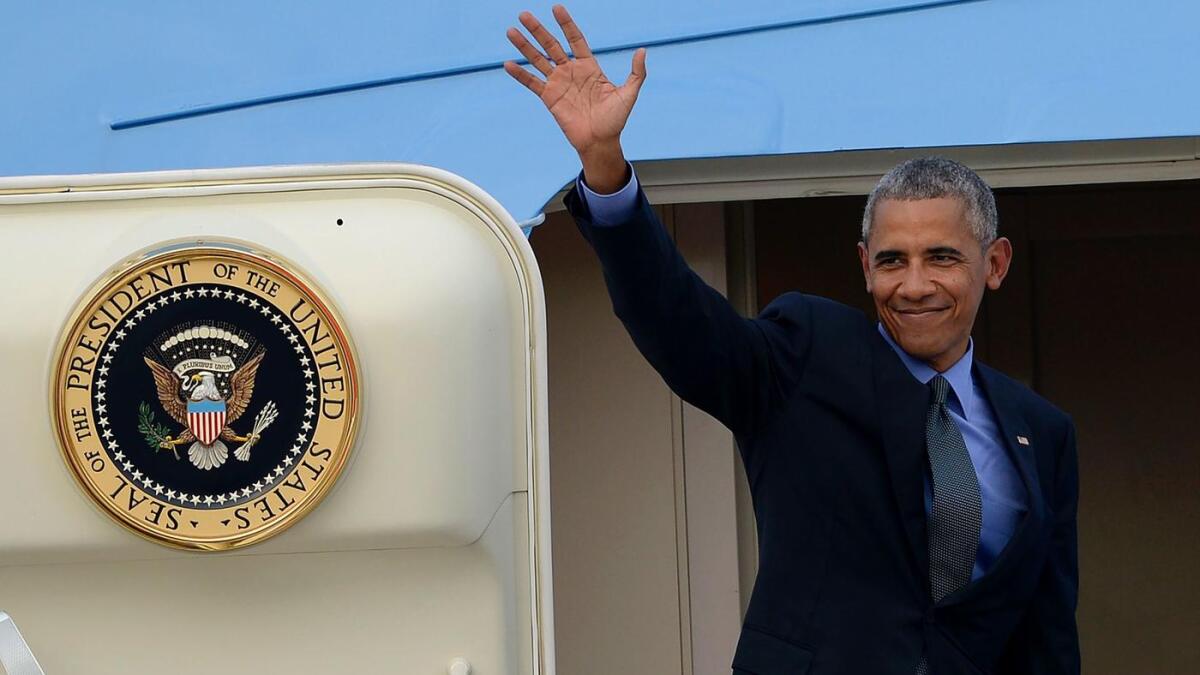 President Obama will campaign Tuesday in Philadelphia for Hillary Clinton.