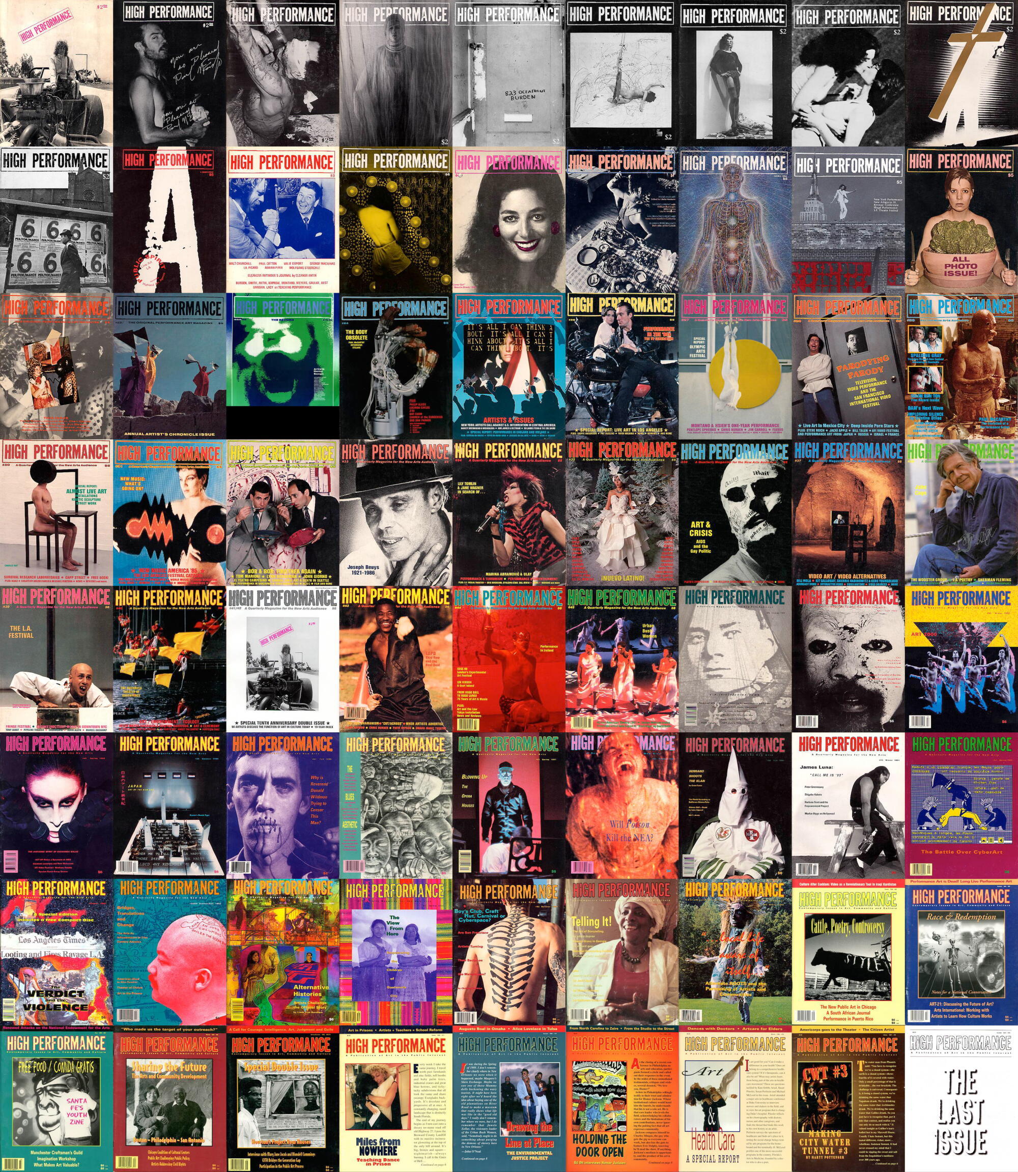 Performance Art Museum And Artists Recreate High Performance Covers performance-art-museum-and-artists-recreate-high-performance-covers
