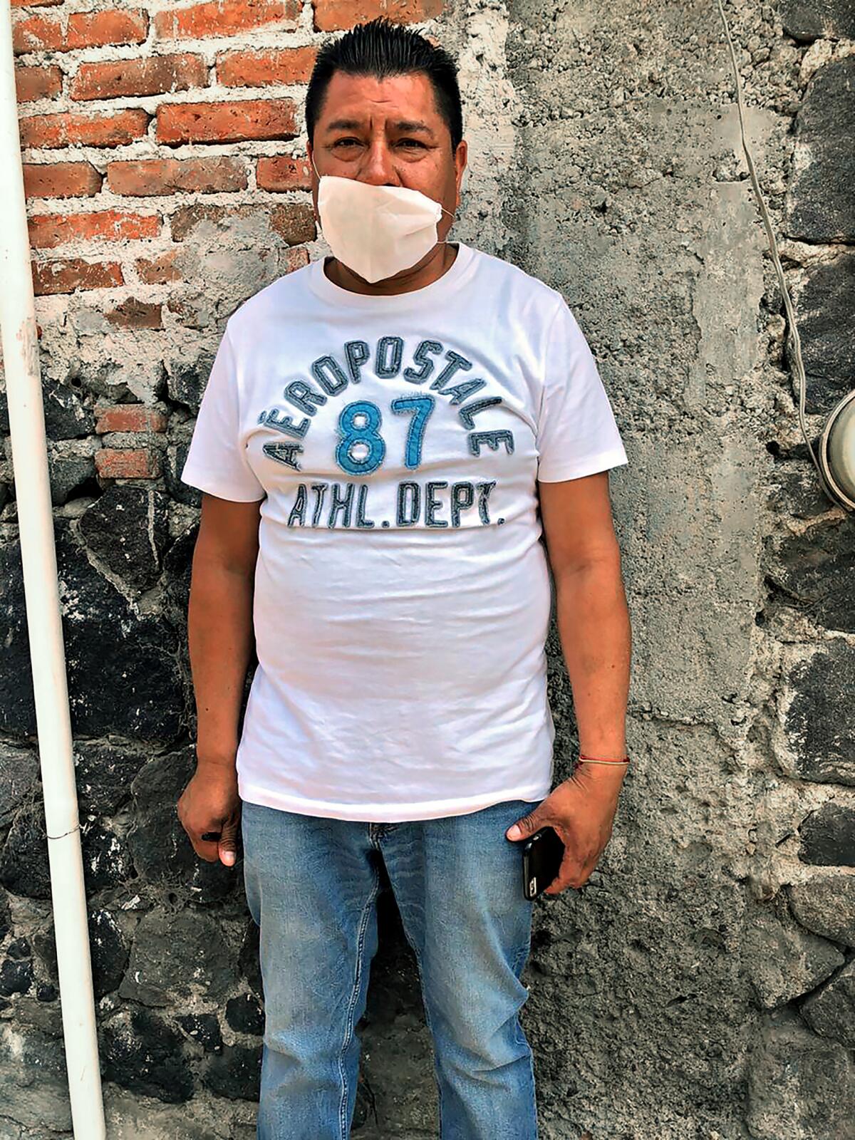 Pedro Maximiliano Mendez, 52, ex-New Yorker and mayor of La Magdalena Axocopan