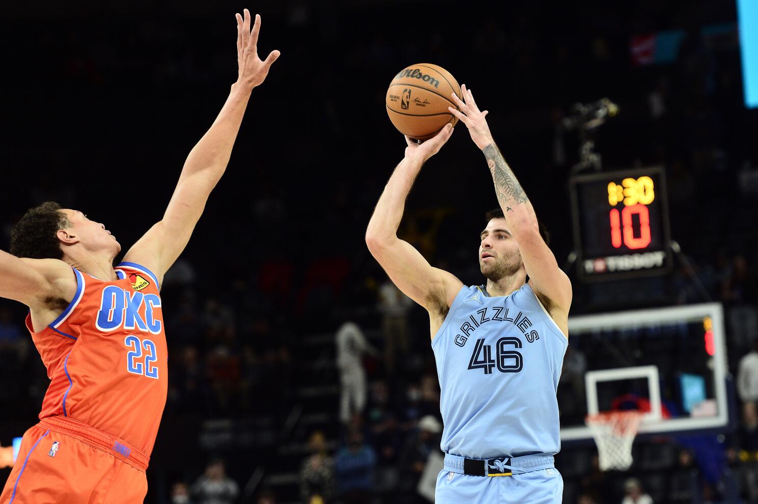 Oklahoma City Thunder vs Memphis Grizzlies - November 19, 2022