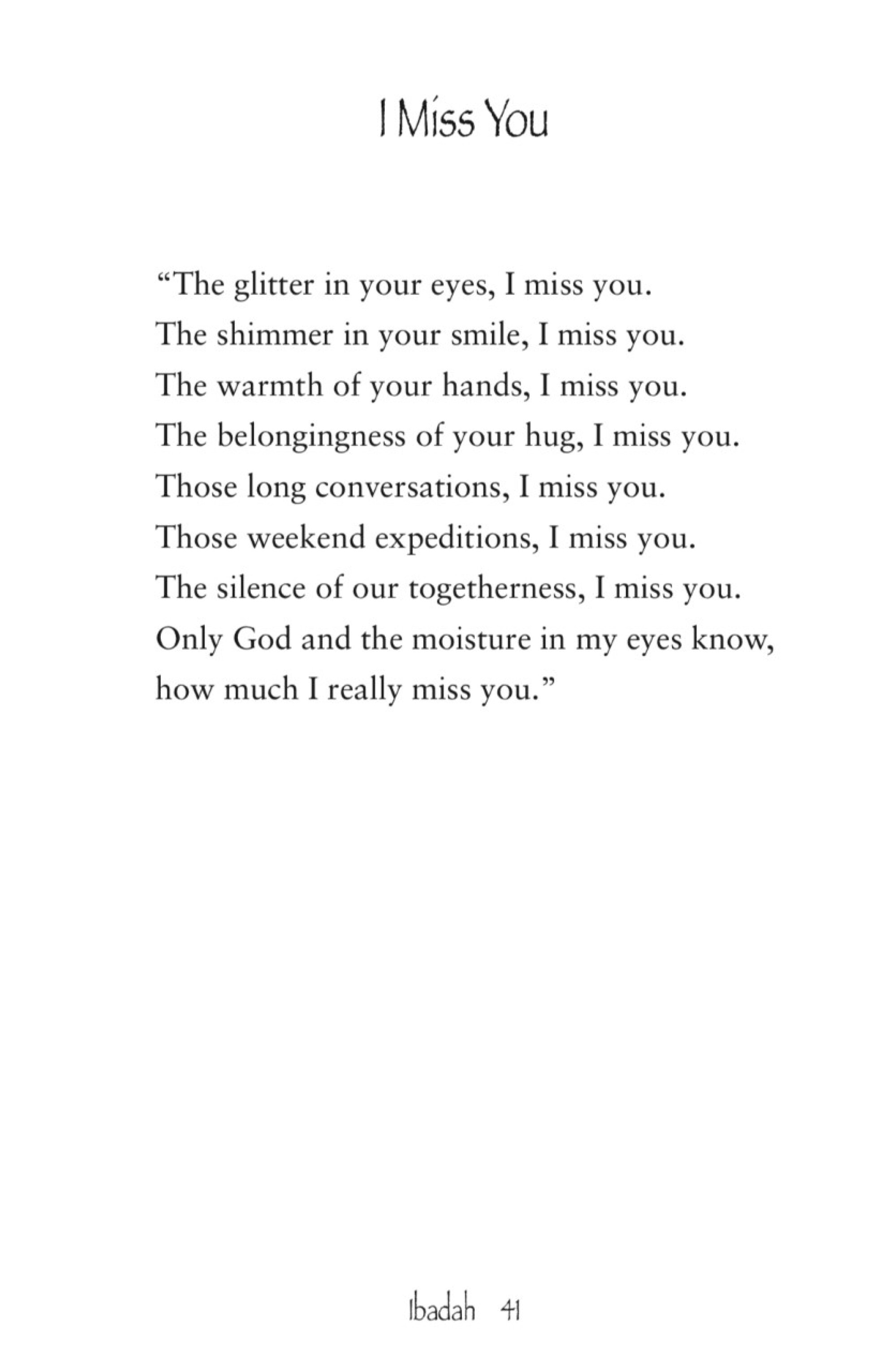 A poem from a book of poetry released this year by Dr. Ankur Kalra.