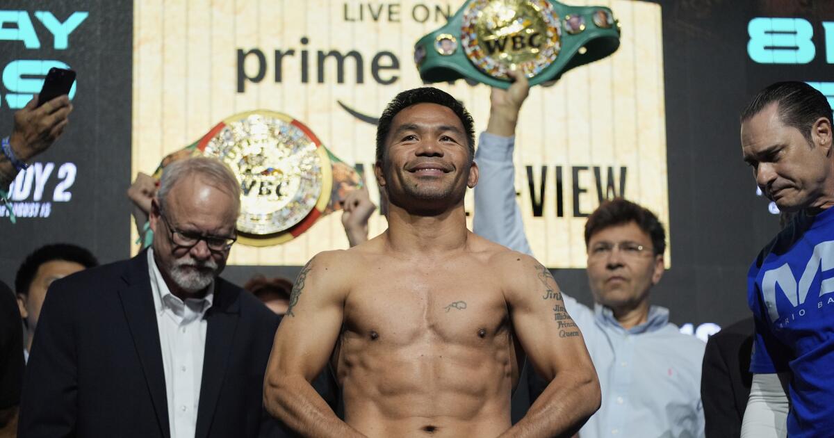 At 46, Manny Pacquiao is determined to prove his doubters wrong: 'I can still fight'