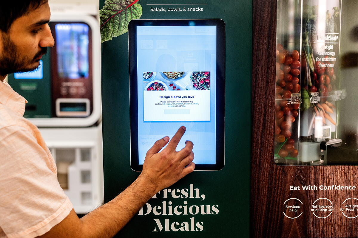 Bhat Machine Robot vending machines rise in Silicon Valley - Los Angeles Times