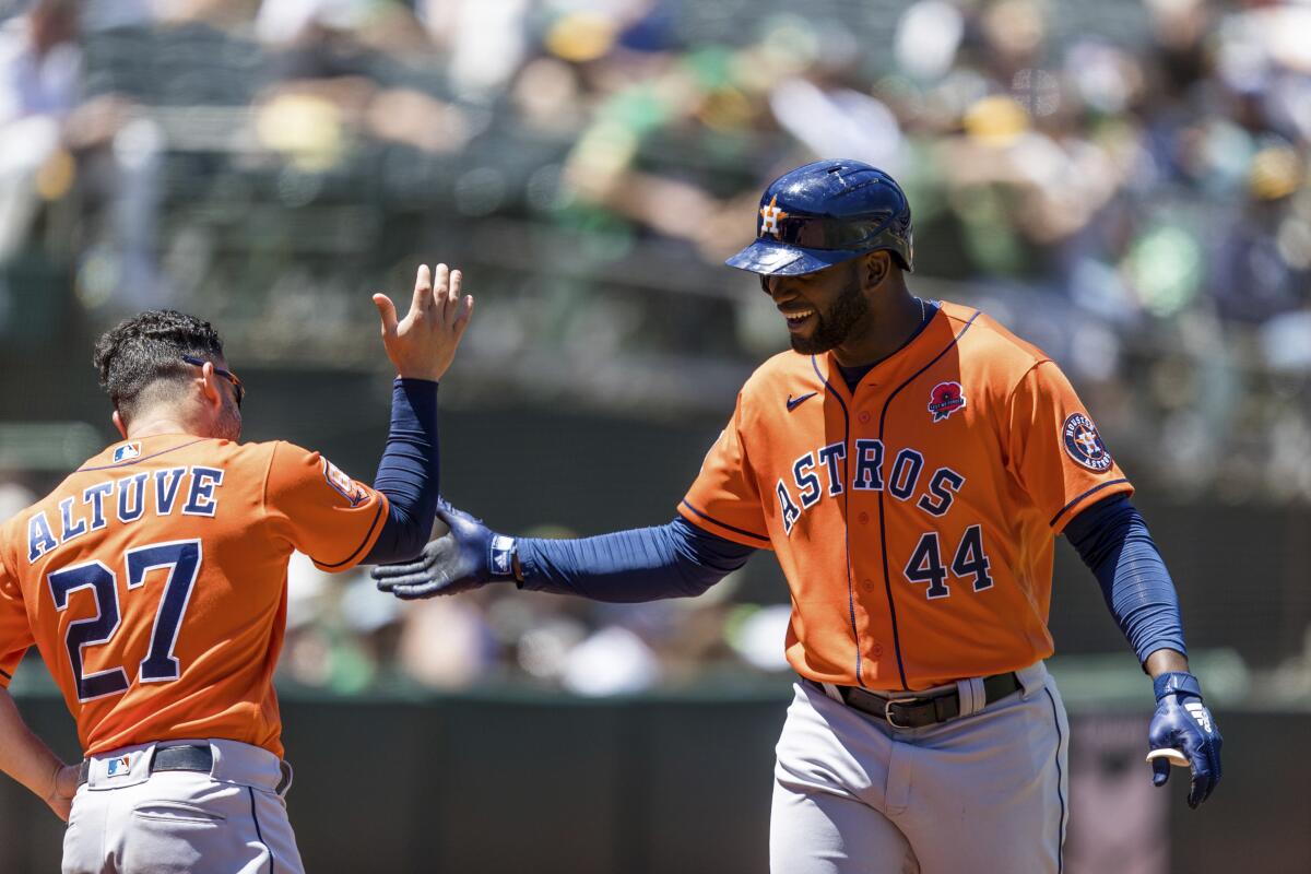 Jose Altuve and Yordan Alvarez Both In Running to Start MLB All