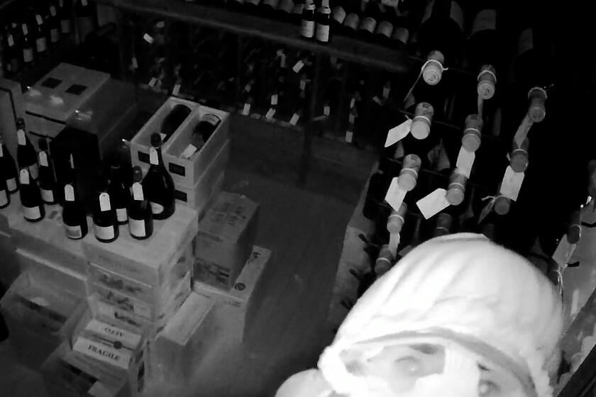 wine security footage