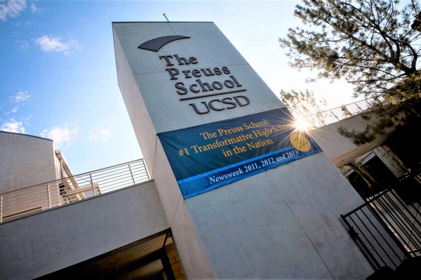 The Preuss School on the UC San Diego campus opened its new school year Aug. 8, serving middle and high school students.