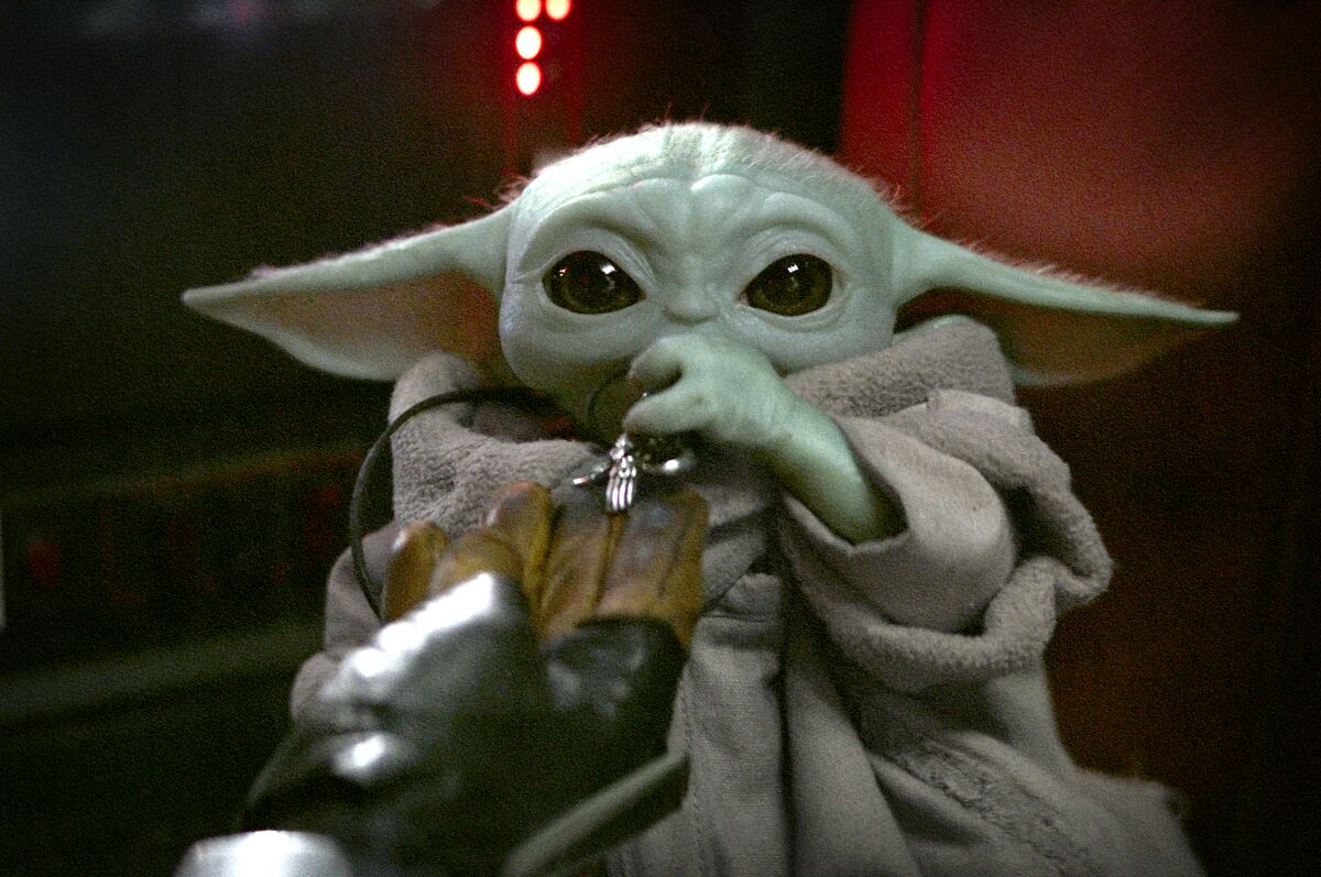 Baby Yoda Is Officially On Sale For Preorder It Coos Too Los Angeles Times Baby Yoda Is Officially On Sale For Preorder It Coos Too Los Angeles Times