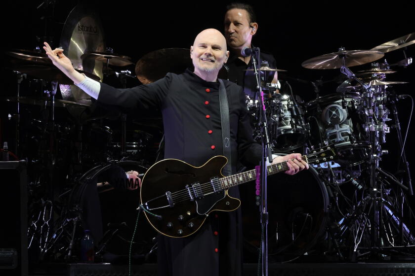 Billy Corgan y Jimmy Chamberlin, de The Smashing Pumpkins