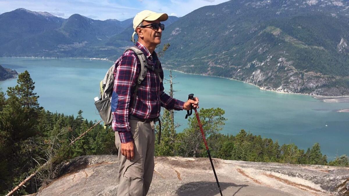Authorities said Iranian Canadian environmentalist Kavous Seyed Emami, shown in a photo provided by his family, committed suicide in prison two weeks after his arrest.