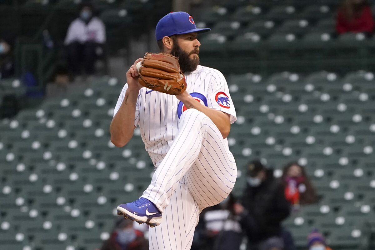 Former Chicago Cubs pitcher Jake Arrieta is scheduled to start for Padres on Wednesday.