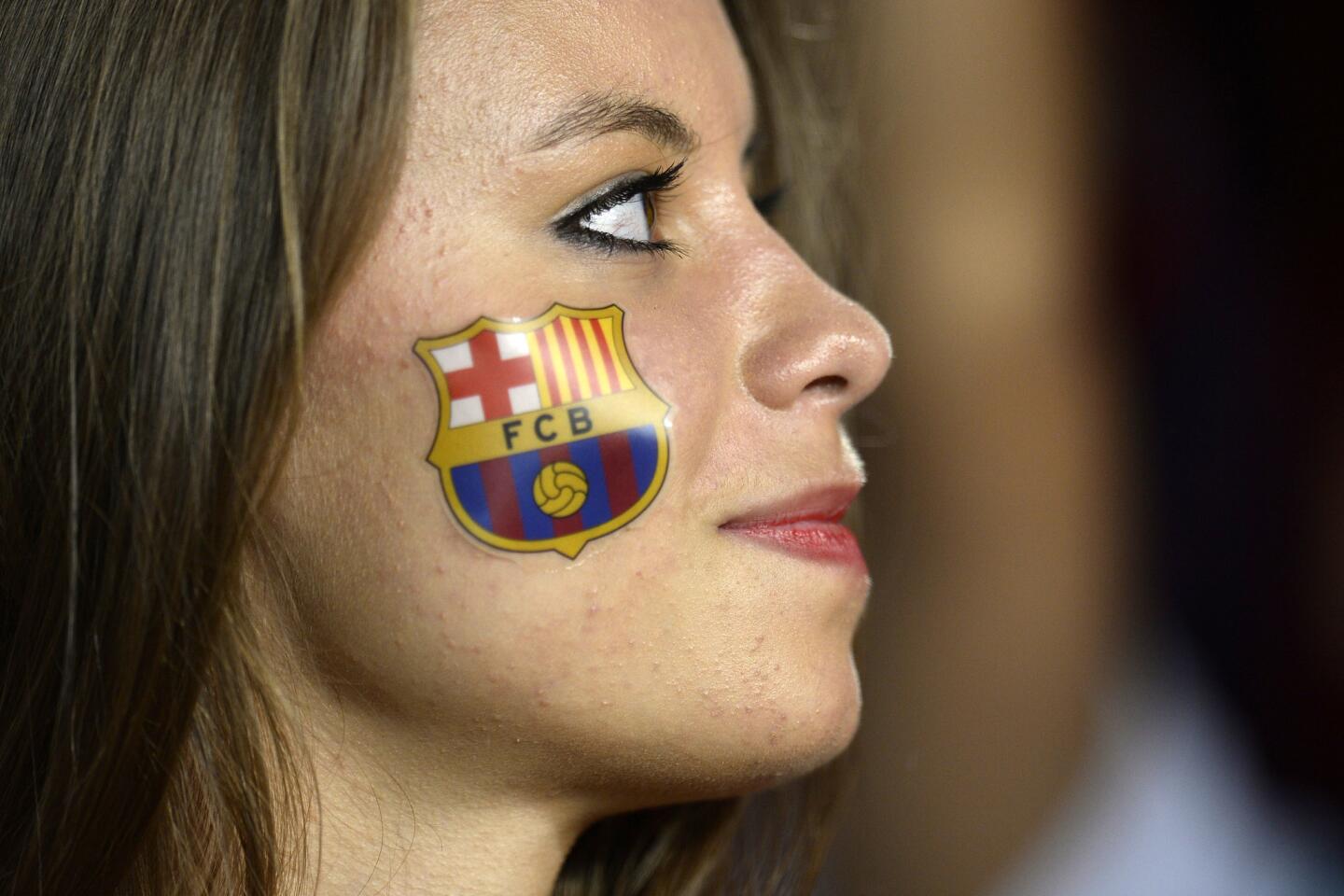 A Barcelona fan