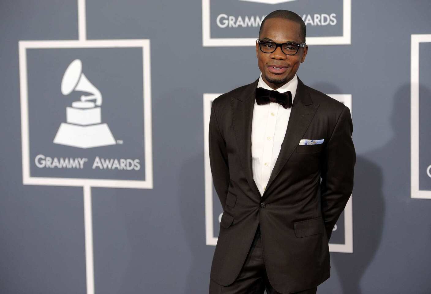 Gospel artist Kirk Franklin, whose "Hello Fear" is nominated in the gospel song and album categories.