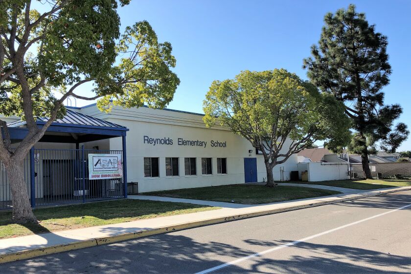 Reynolds Elementary School in Oceanside  