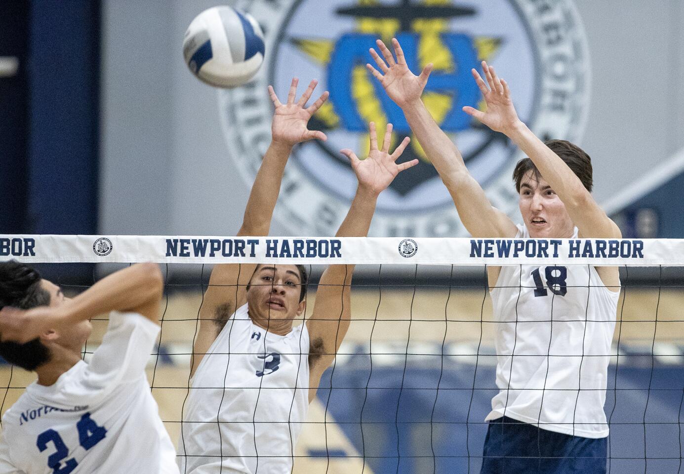 Photo Gallery: Newport Harbor vs. Northwood in volleyball