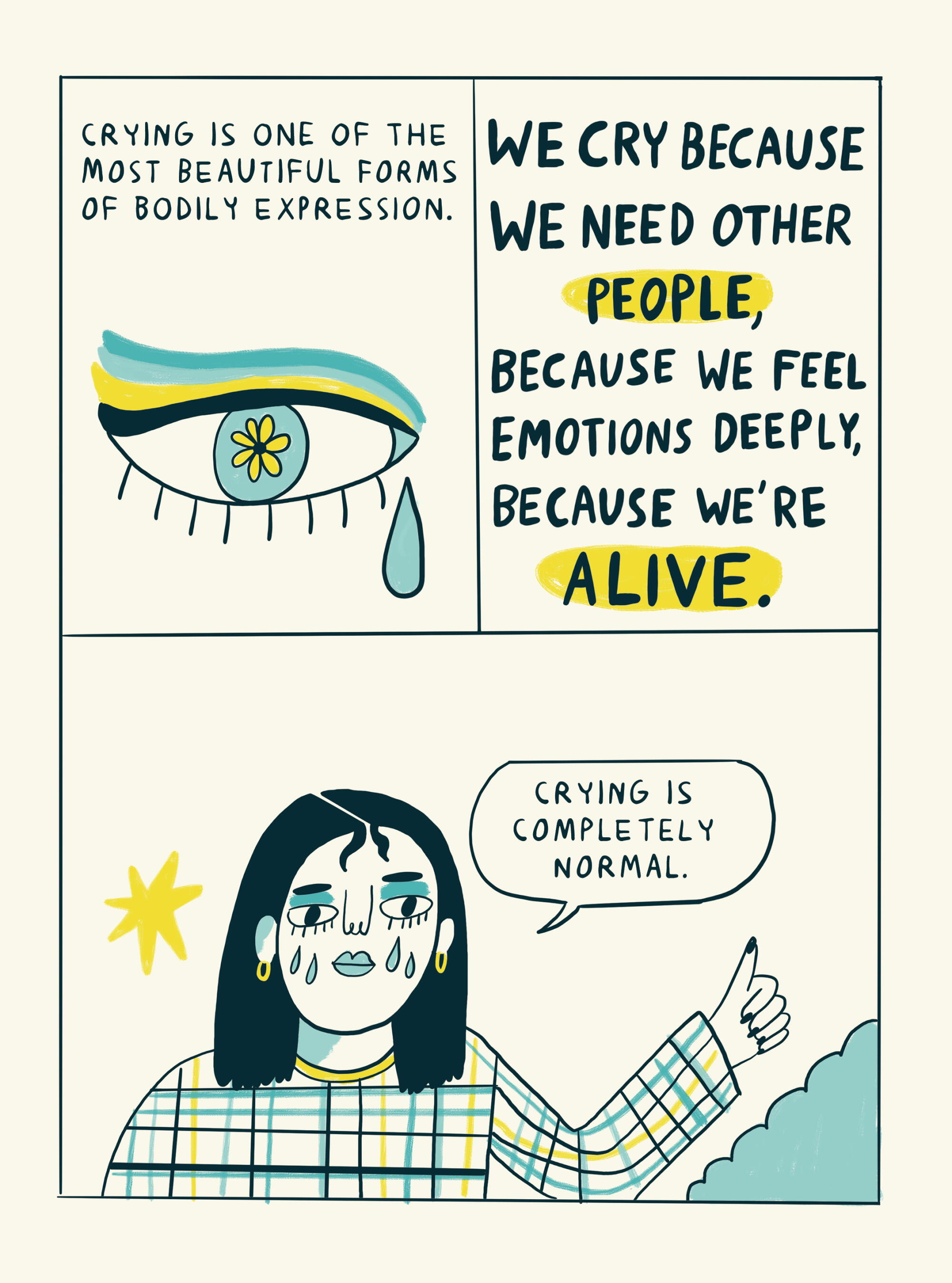 Comics Crying Script Op-Comic: How crying is actually good for you - Los Angeles Times