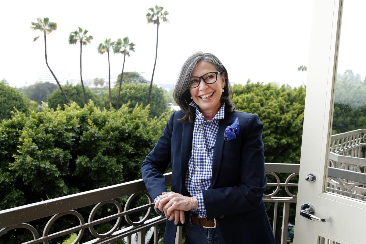 Donna Gigliotti, producer of the movie "Hidden Figures," at L'Ermitage Hotel in Beverly Hills.