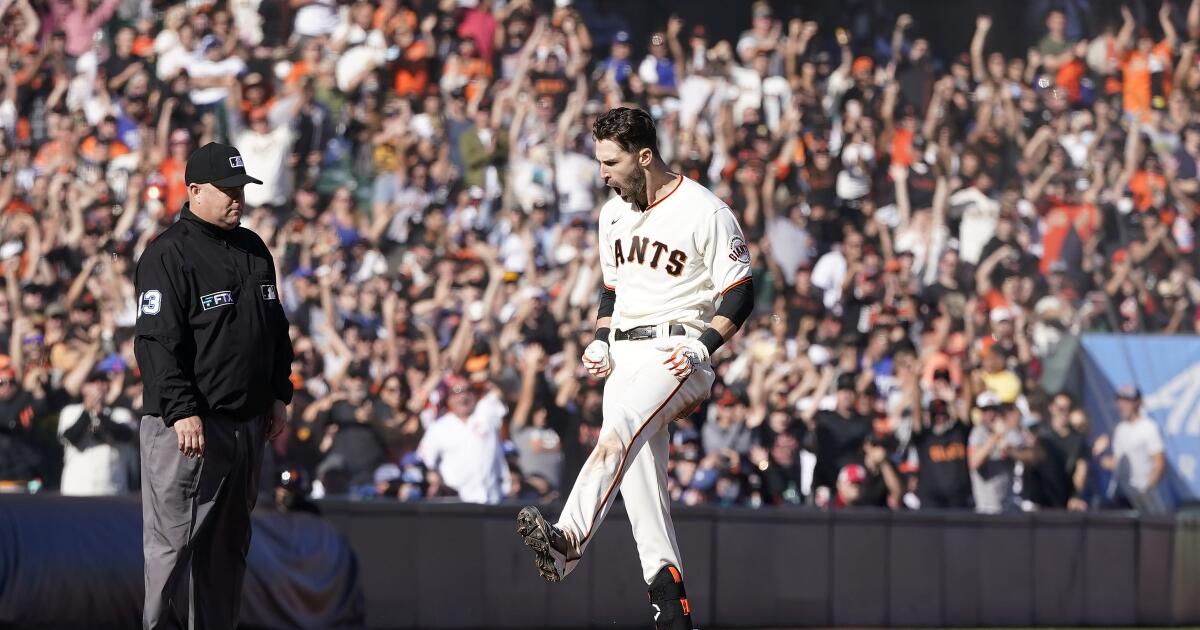 San Francisco Giants starting pitcher Kevin Gausman (34) works against the  Houston Astros during the first inning of a baseball game Friday, July 30,  2021, in San Francisco. (AP Photo/Tony Avelar Stock