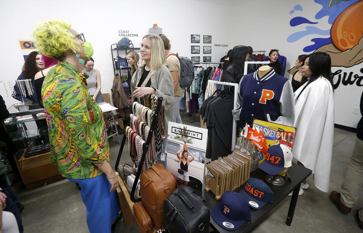 A window on fashion — OCC students learn from brand masters at South Coast  Plaza - Los Angeles Times