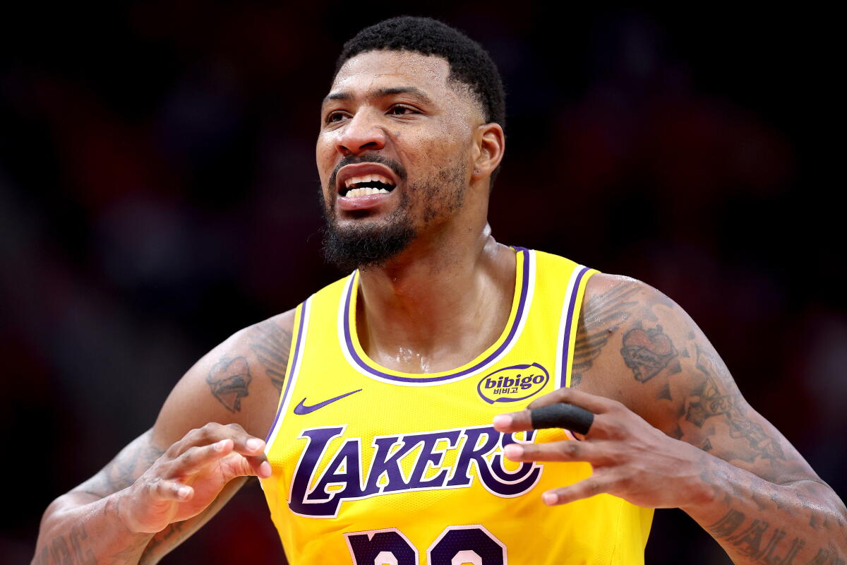 Marcus Smart Rockets Marcus Smart leads Lakers to commanding 3-0 lead over Rockets - Los ...