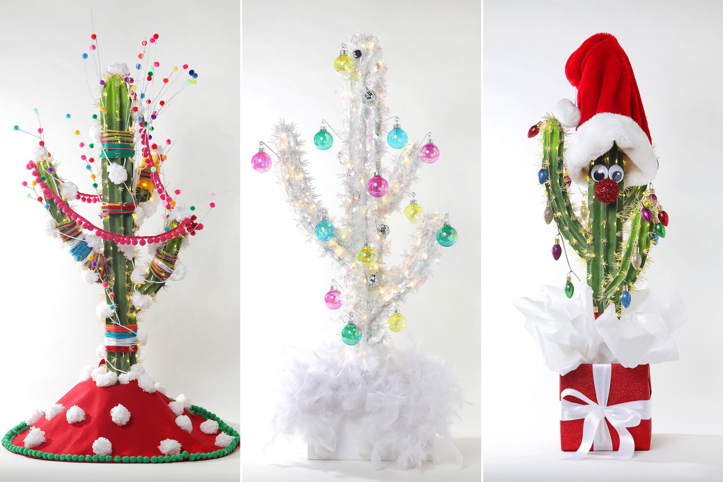 California Chic How To Decorate A Christmas Cactus Los Angeles