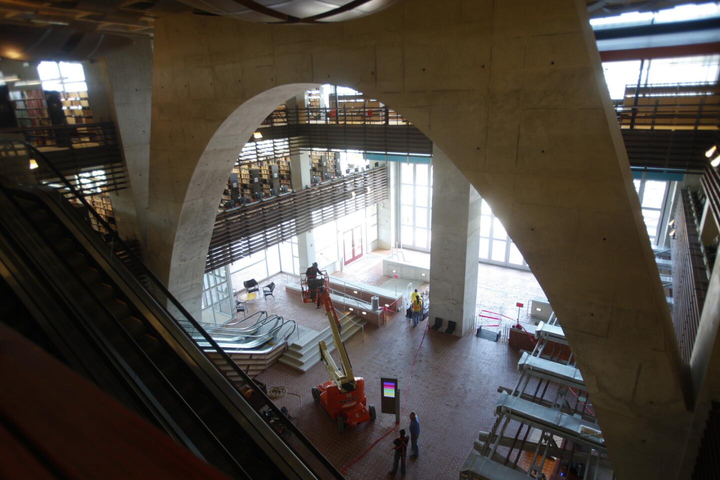 San Diego's new library: The ground floor