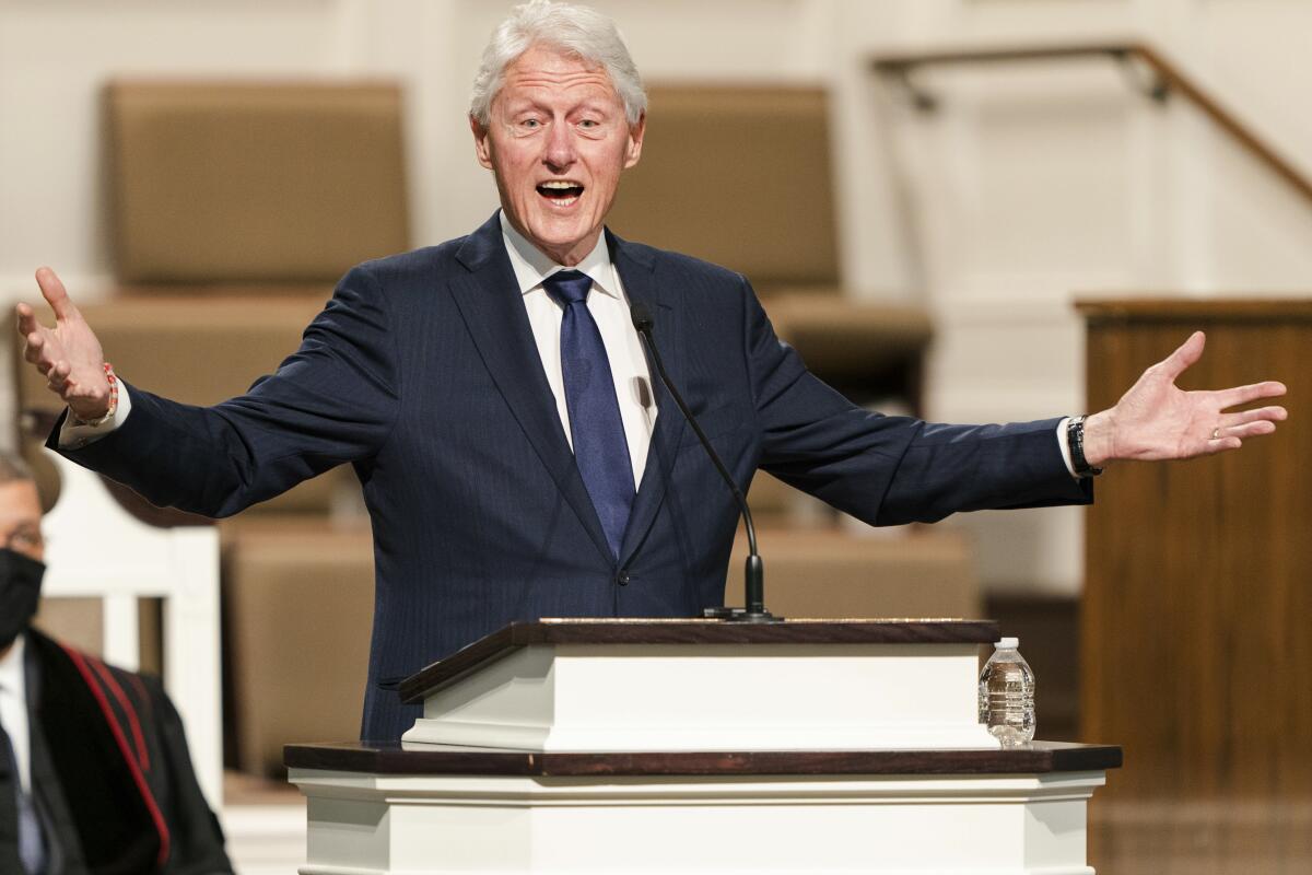 El ex presidente Bill Clinton.