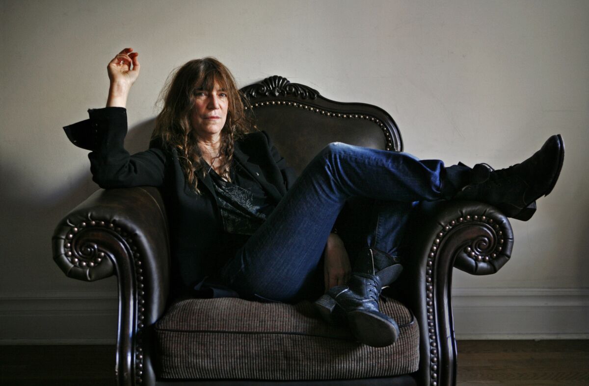 Patti Smith's memoir "Just Kids," about her early days in New York City with photographer Robert Mapplethorpe, will be made into a miniseries by Showtime.