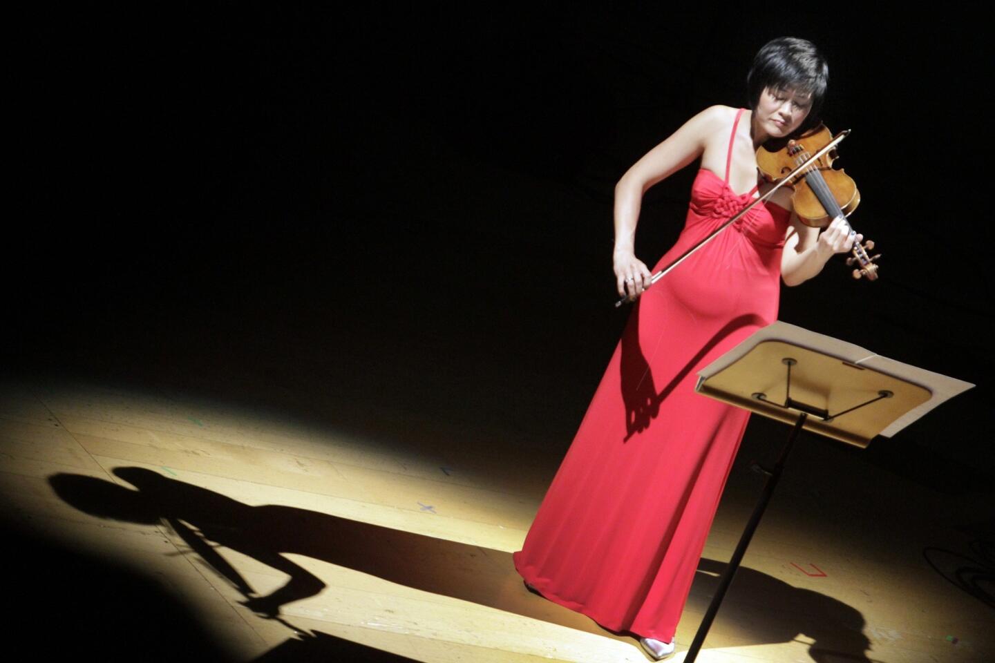 Violinist Jennifer Koh will perform April 24 at Hahn Hall in Santa Barbara.