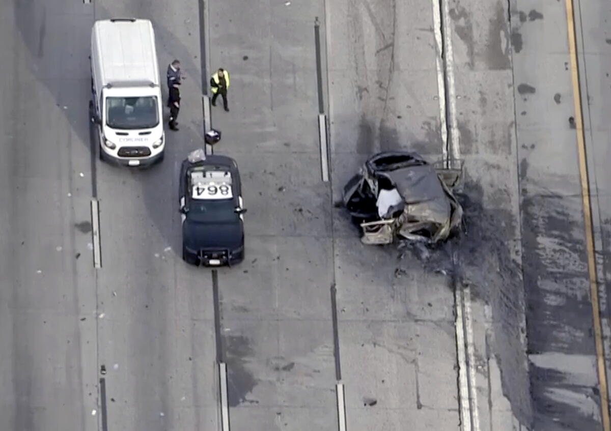 Freeway Auto Wrecking Rush hour traffic snarled by fatal crashes closing 5, 210 freeways ...