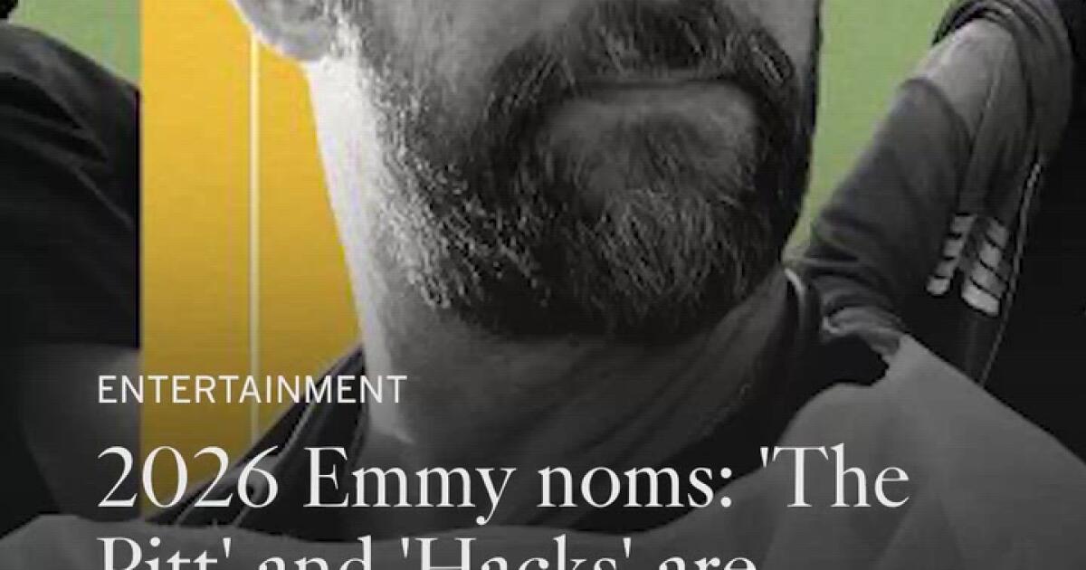 2026 Emmy noms: 'The Pitt' and 'Hacks' are back, but don't miss these surprises