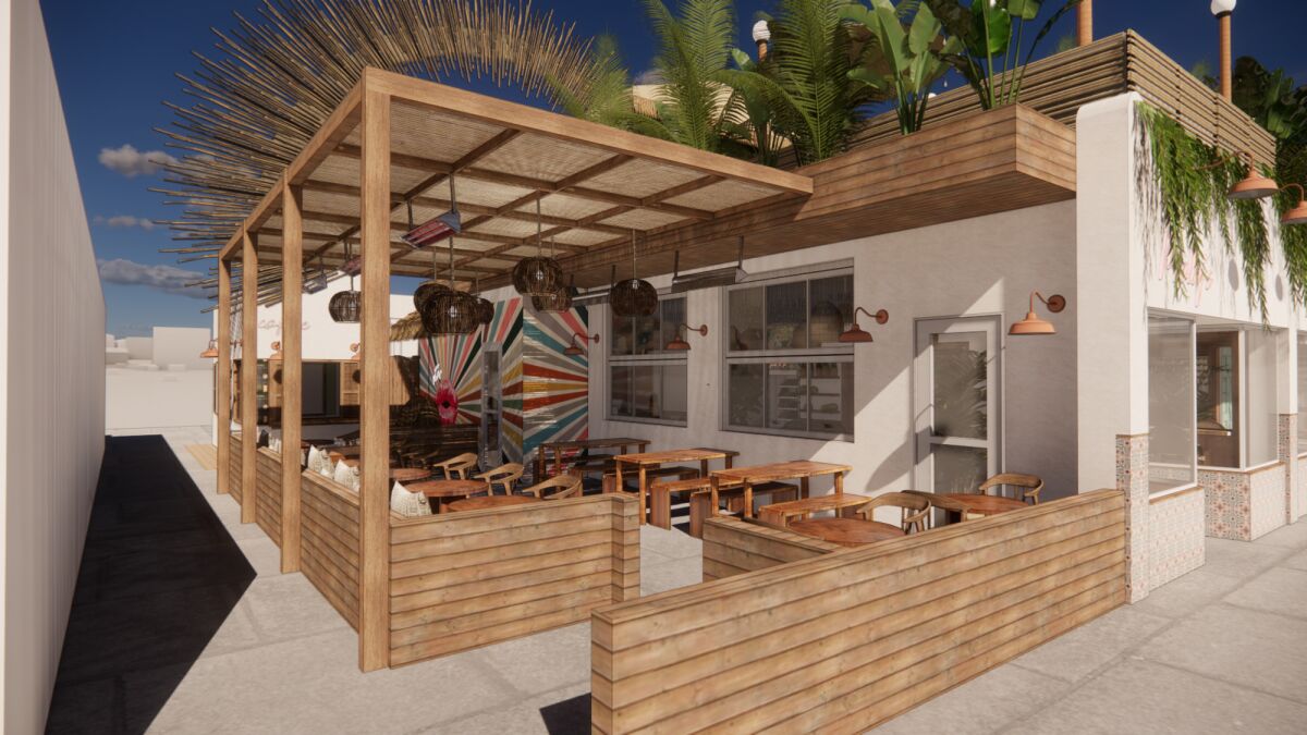 Molly's Cafe will open April 13 in Mission Beach.