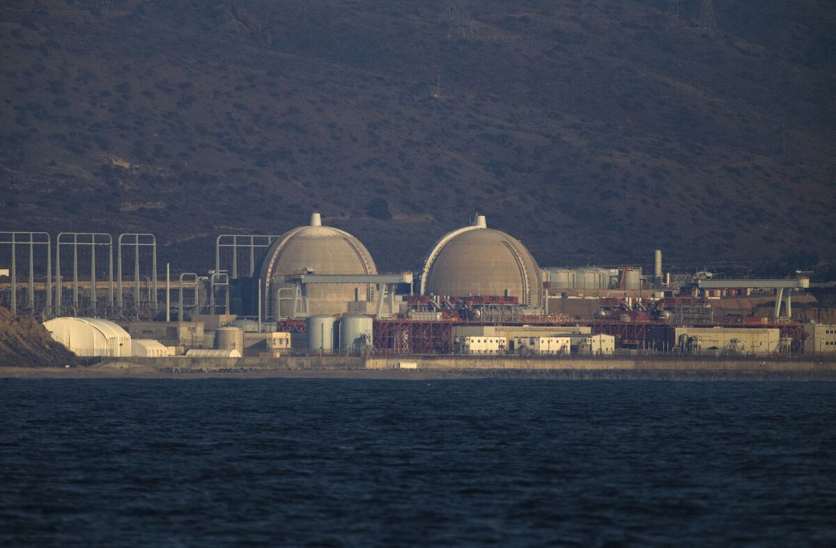 San Onofre nuclear power plant.