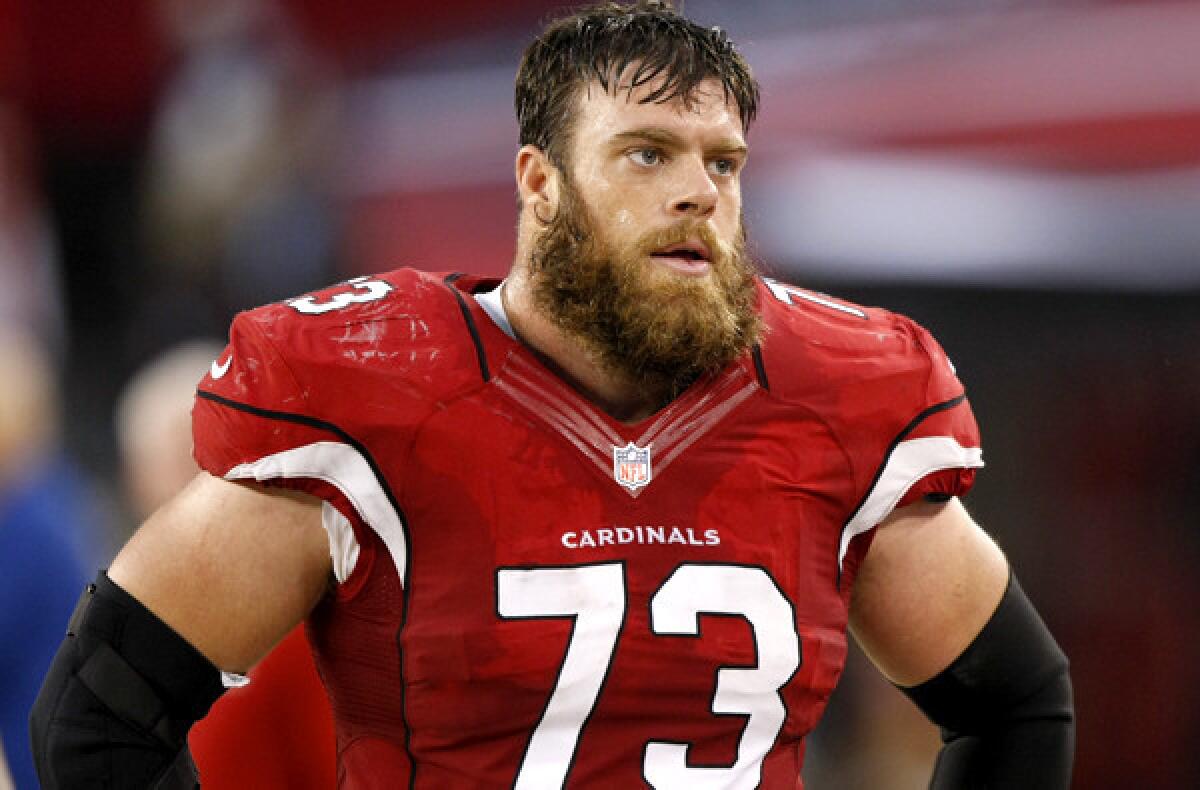 Cardinals offensive tackle Eric Winston has started 112 consecutive games, dating to his second season with the Houston Texans in 2007.
