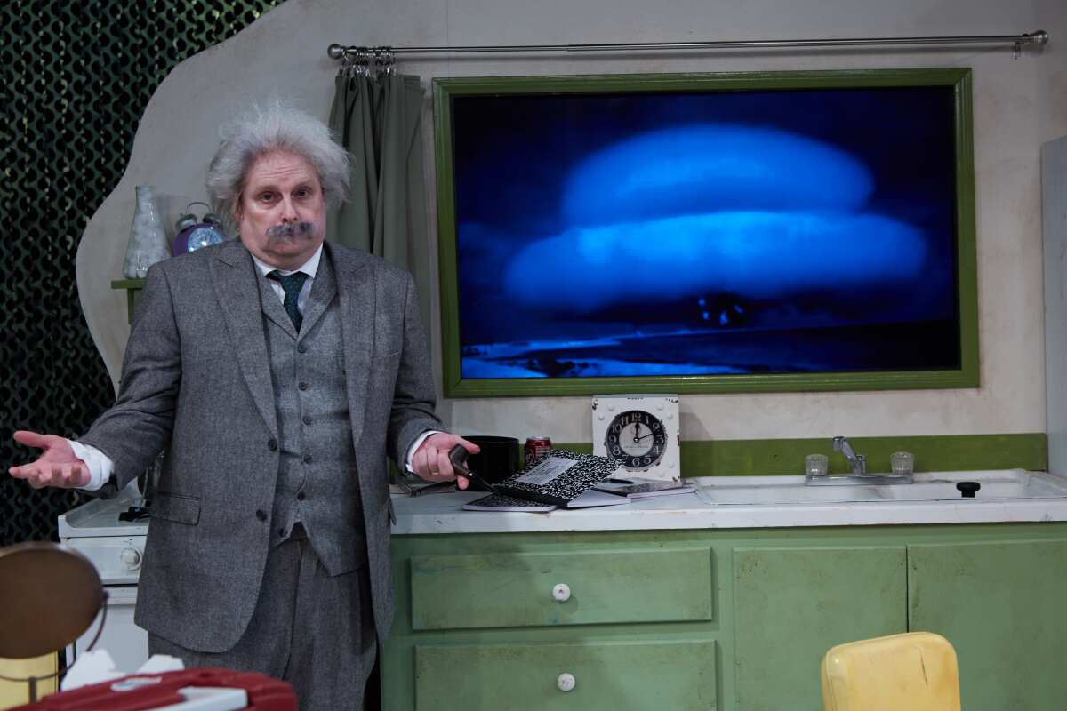 Jake Broder stars in North Coast Repertory Theatre's "Einstein Comes Through."